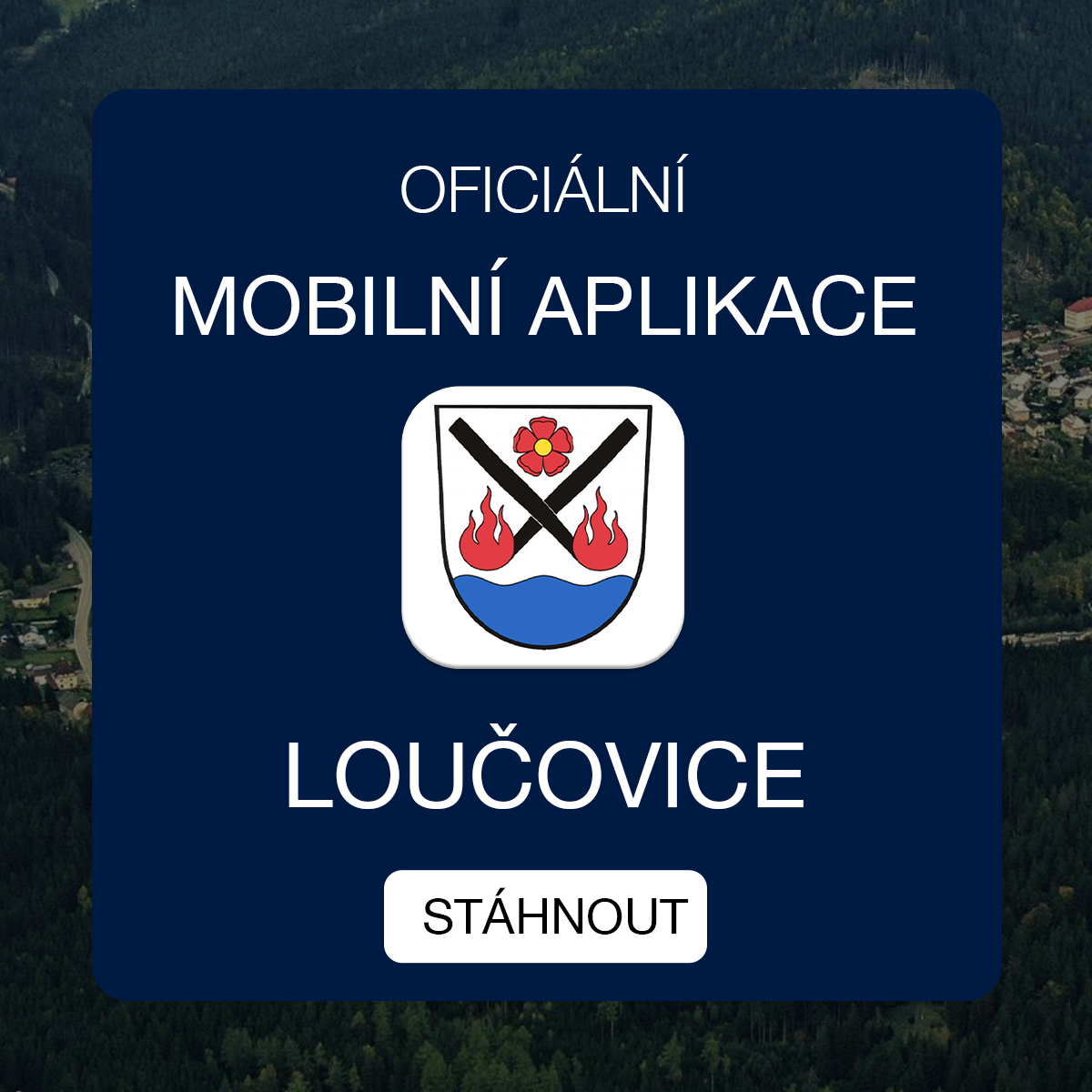 Aktuální informace v mobilním telefonu.